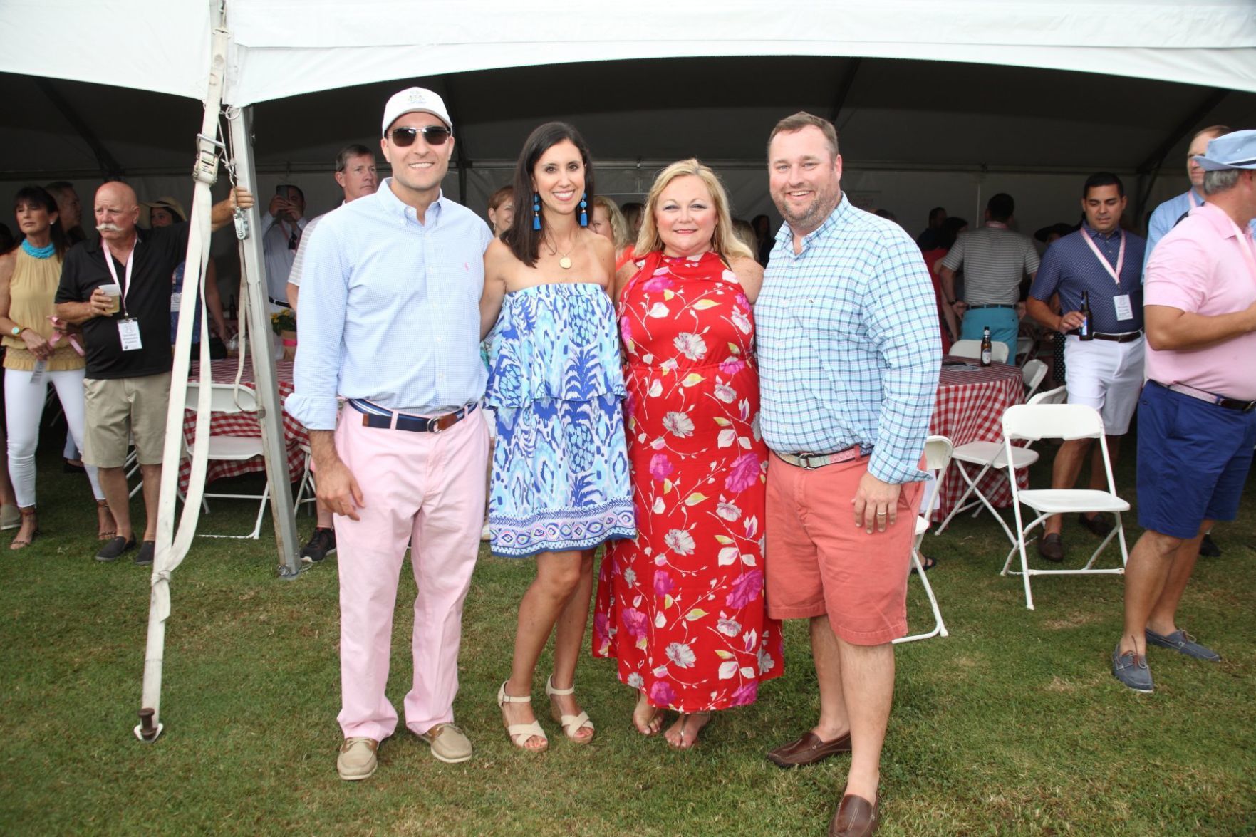 Dr. Sam Cababe, Dr. Amy Cababe, Jenna and Rett Oesch III